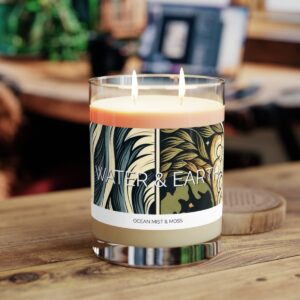 WATER & EARTH Apothecary Candle, 65hrs - Image 5
